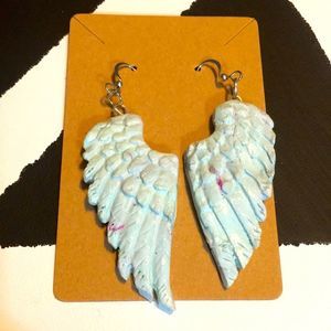 Handmade clay Angel wings!